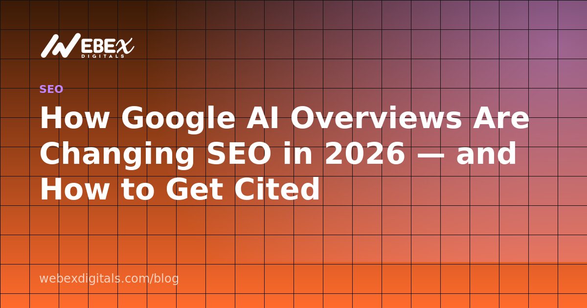 How Google AI Overviews Are Changing SEO in 2026 — and How to Get Cited