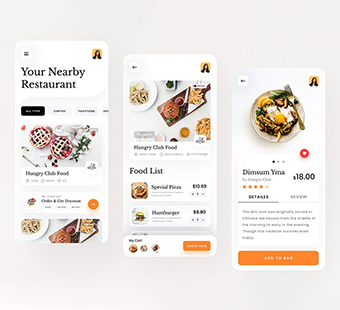 Food Delivery App — React Native by WebexDigitals