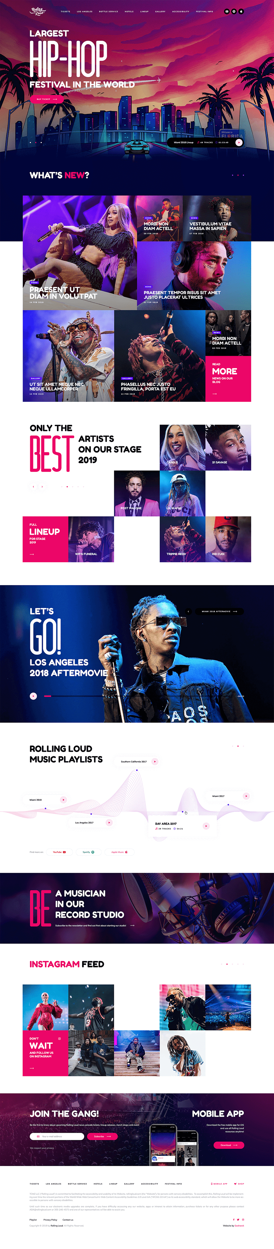 A WebexDigitals project — creative studio website design