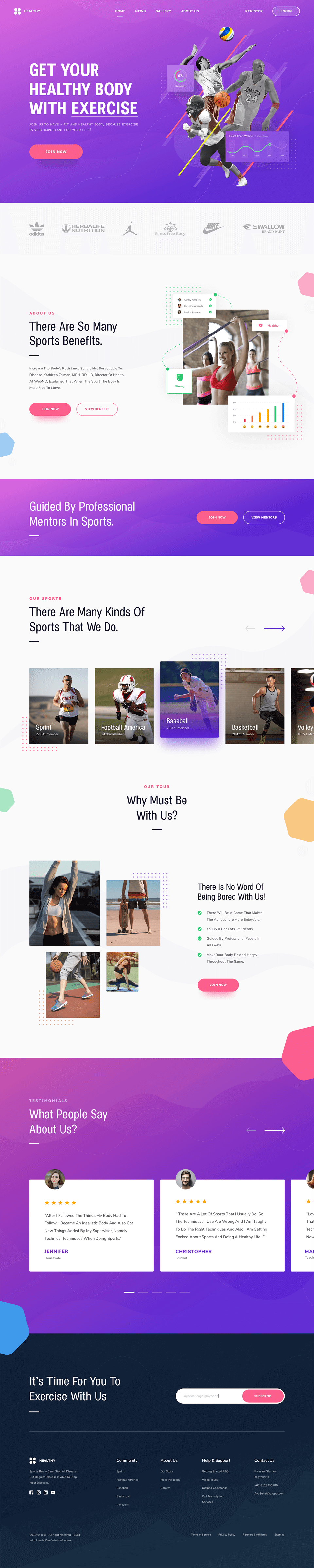 Education Platform UI — Custom Web Design by WebexDigitals